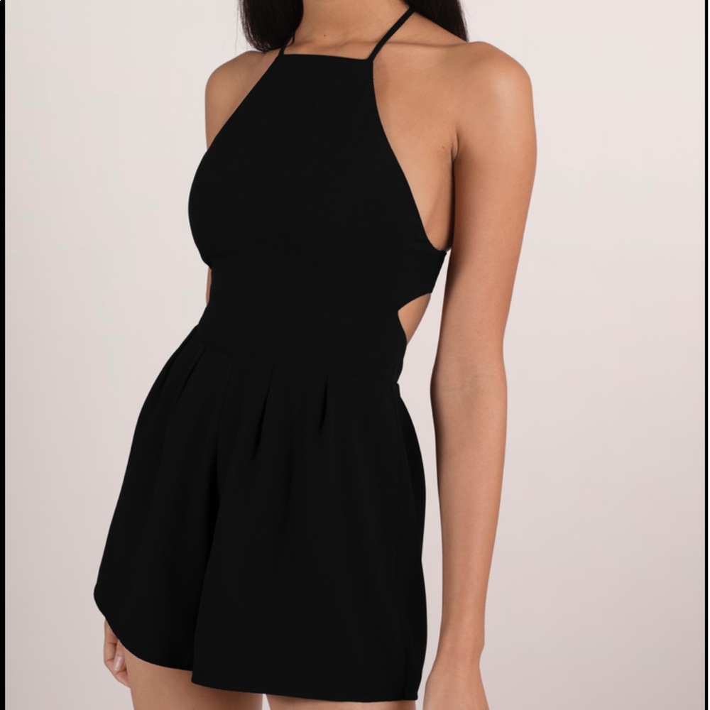 Tobi Analee Halter Romper